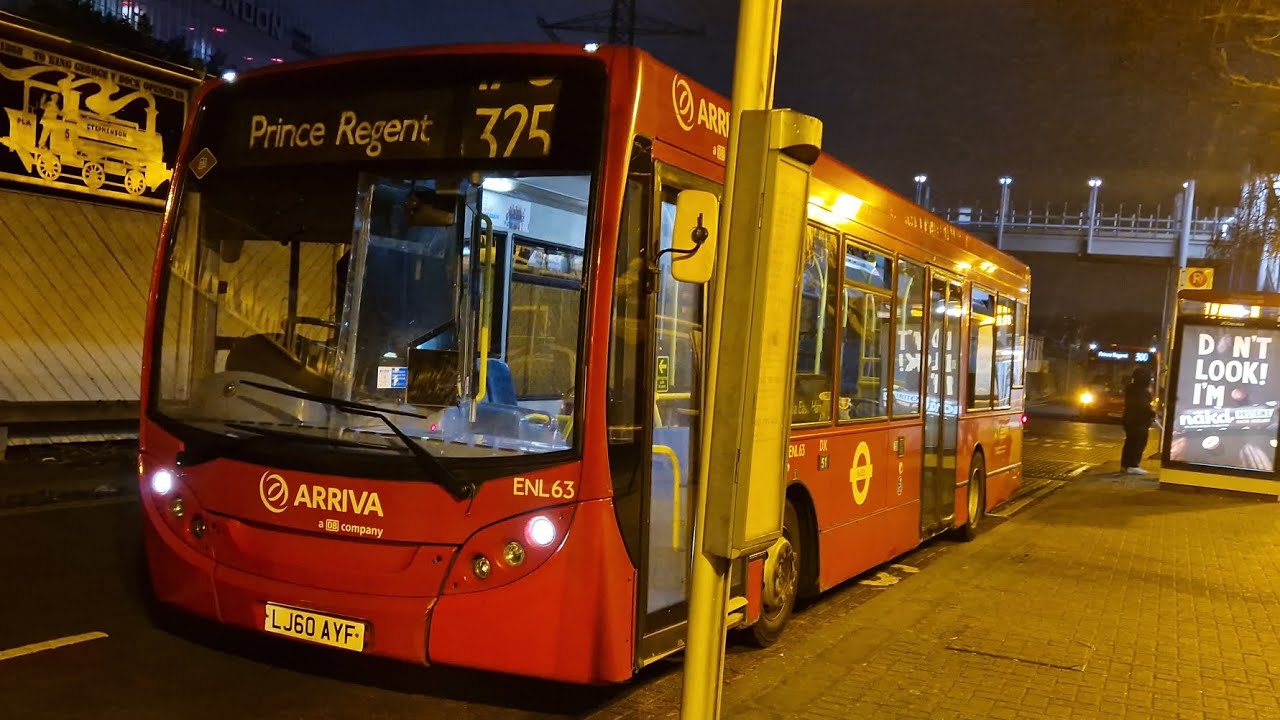 *LAST DAY AT ARRIVA* Arriva London ENL63 LJ60AYF Bus Route 325 (ADL Enviro 200 Allison Euro 5)