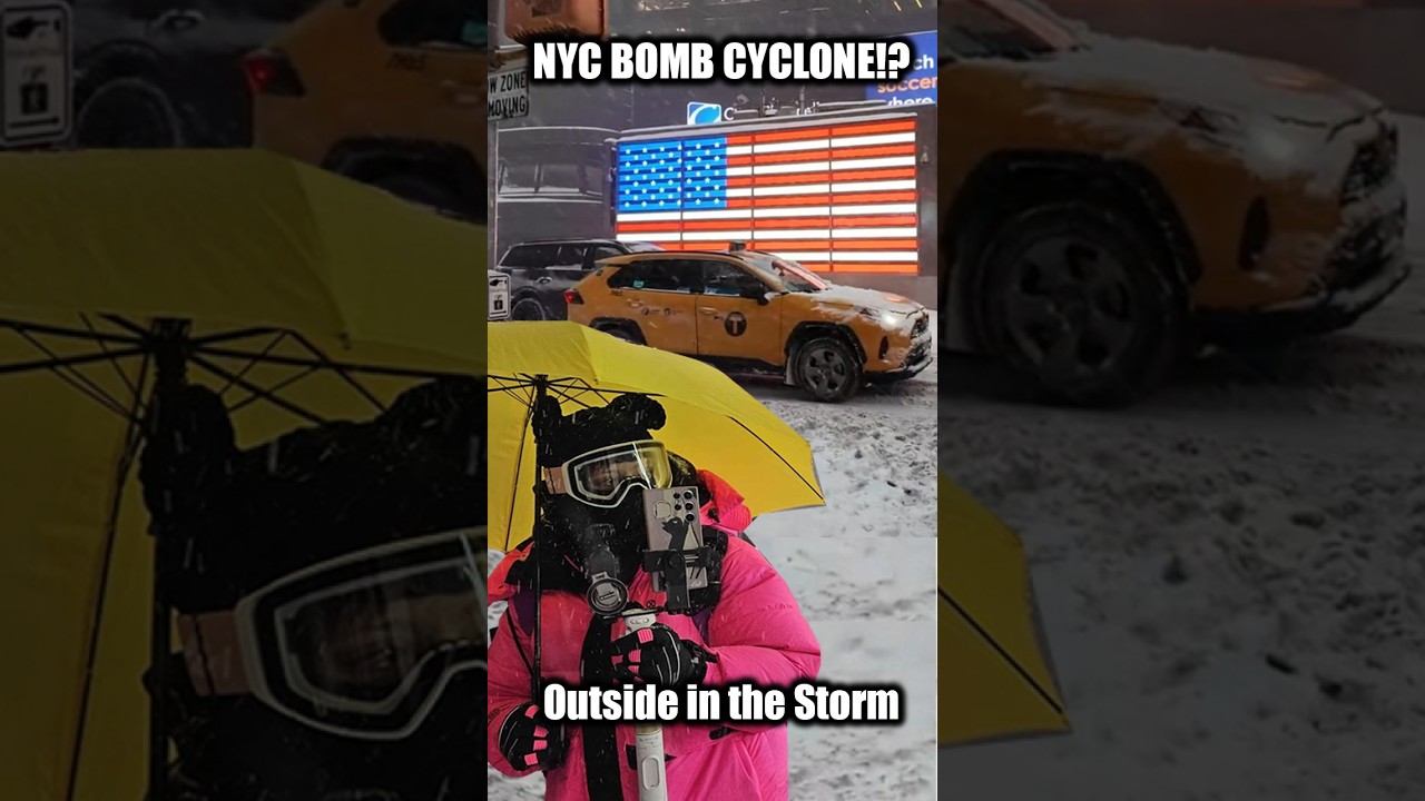 ✨Live✨ NYC Blizzard! Whiteout #nyc #live #snow #blizzard
