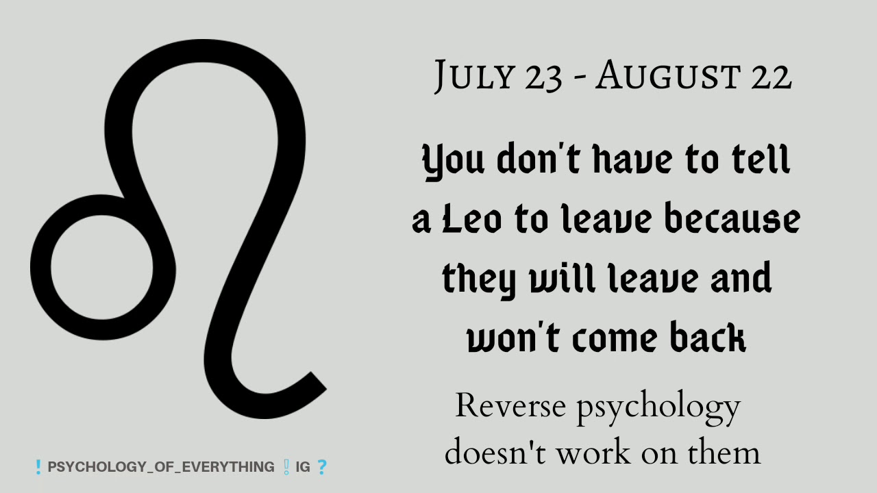 10 Interesting Personality Facts About LEO (Leo zodiac facts) Are You LEO?