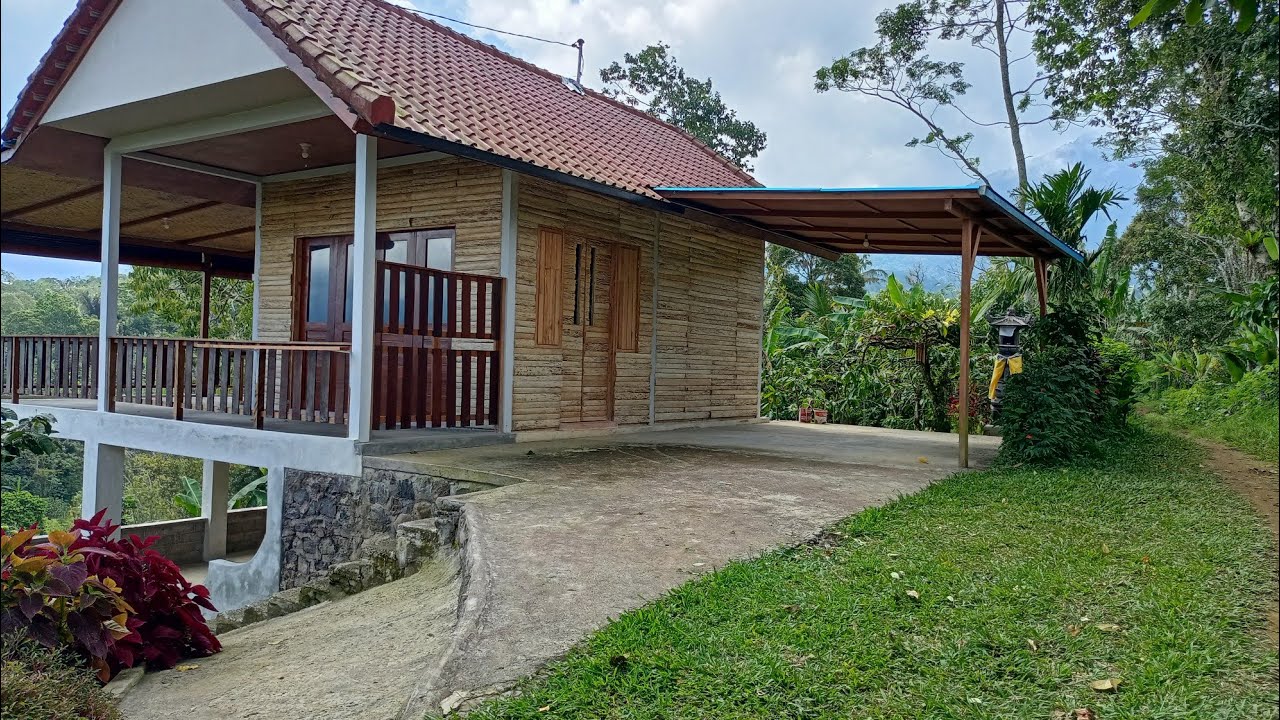 Mau hidup sehat dan tenang di rumah kebun ini