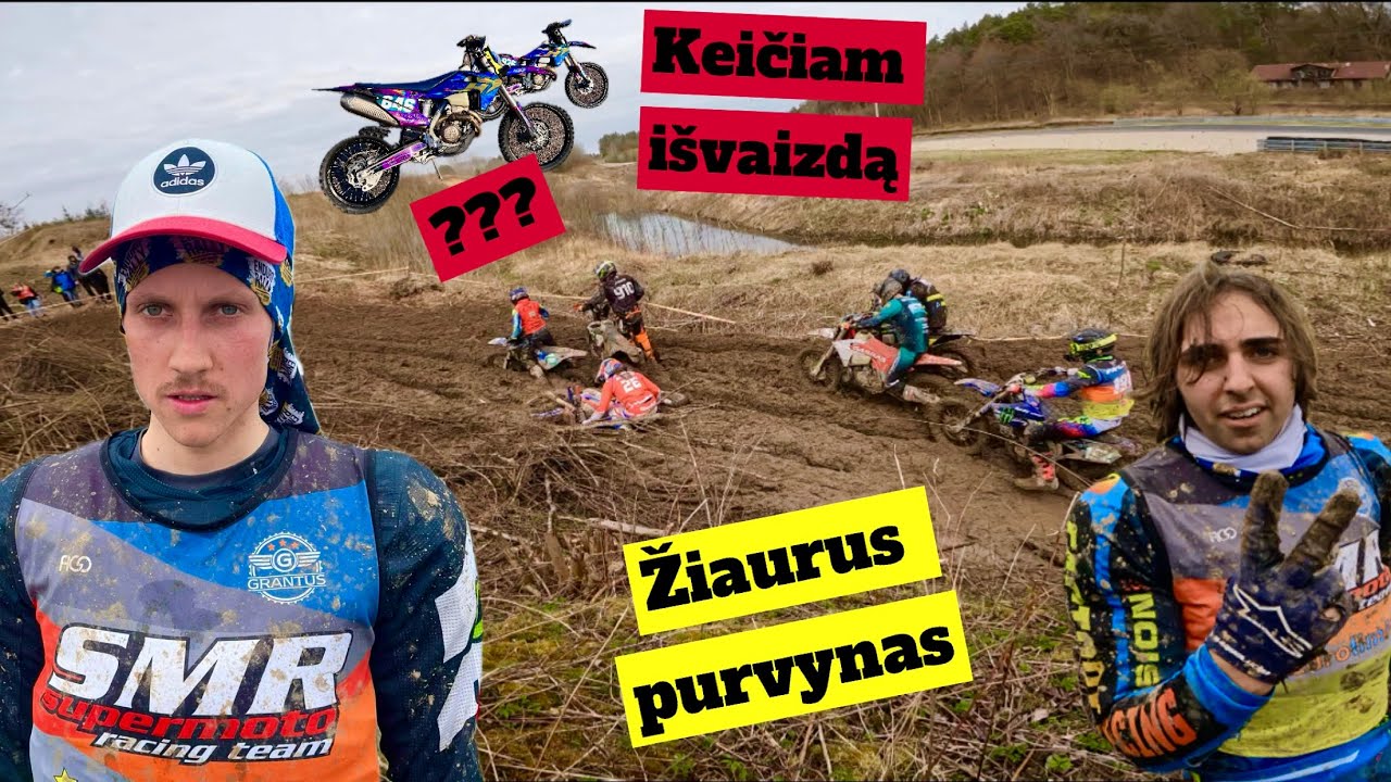 Nauja Išvaizda. Nulaužiau Bėgių Kojelę. Cross Country Čempionatas 3 Etapas Nemuno Žiedas
