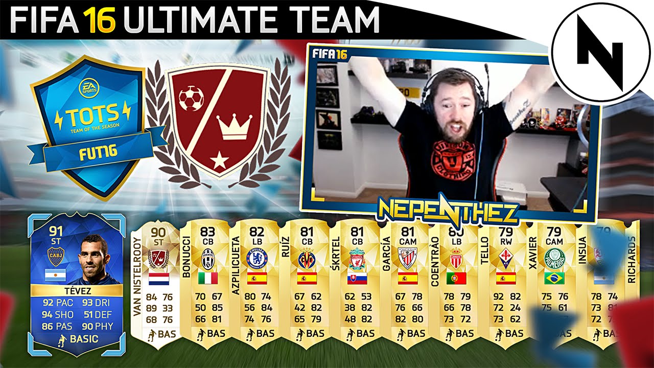 INSANE 91 TOTS & 90 RATED LEGEND IN 1 PACK! - FIFA 16 100K Pack Opening