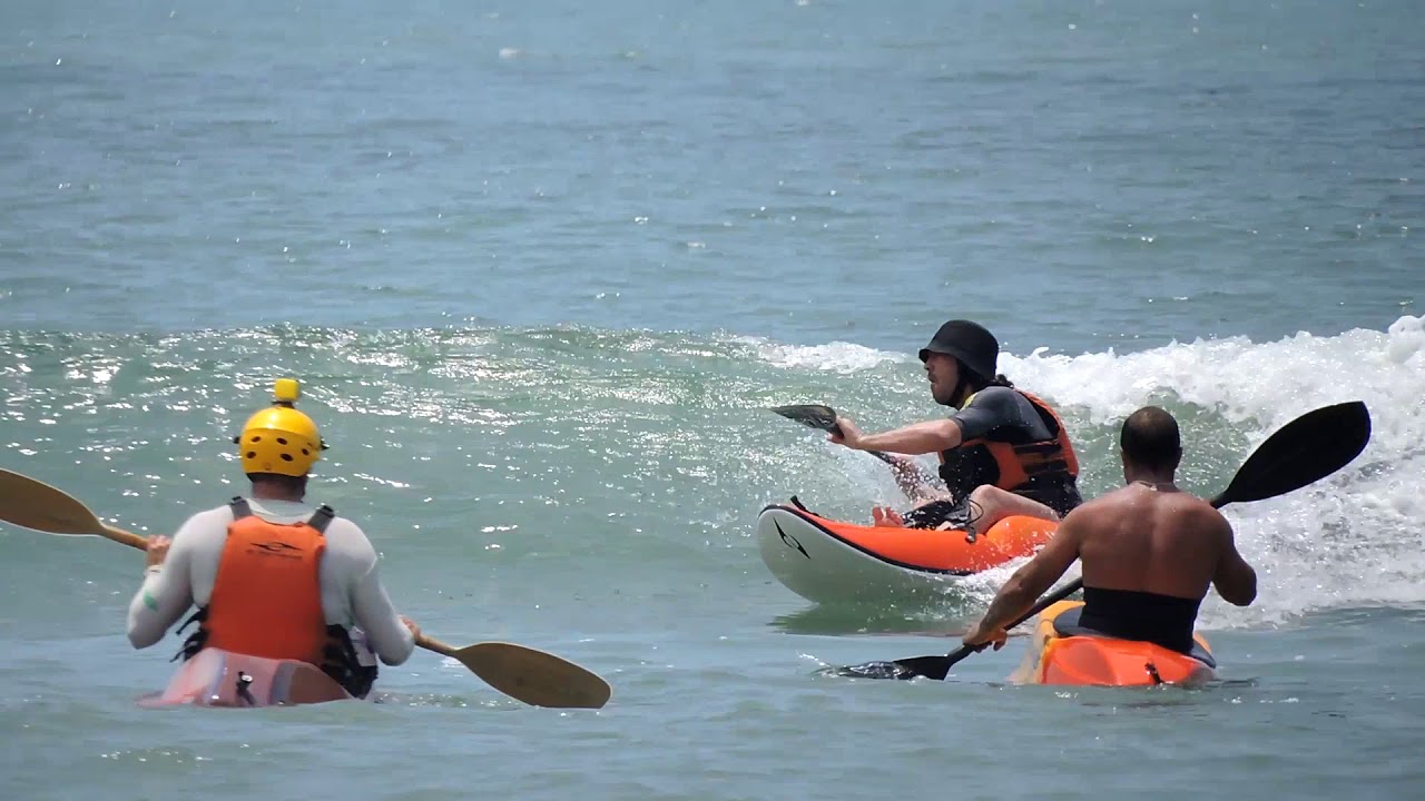 Encontro canoagem onda - kayaksurf e waveski