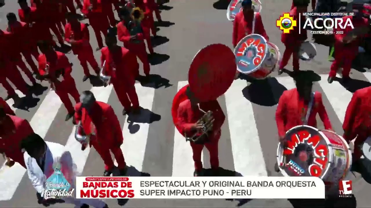 Banda Super Impacto Puno - Concurso de Bandas de Puno 2022