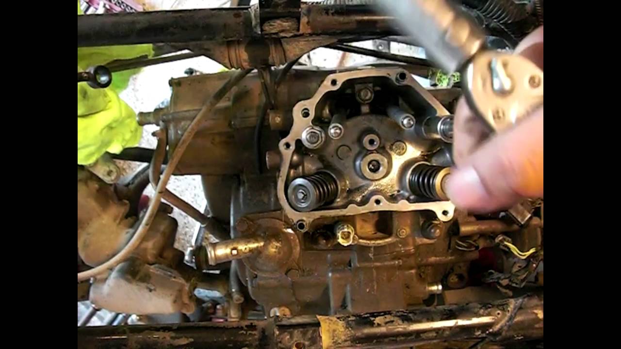 Honda rancher 420 Top end project