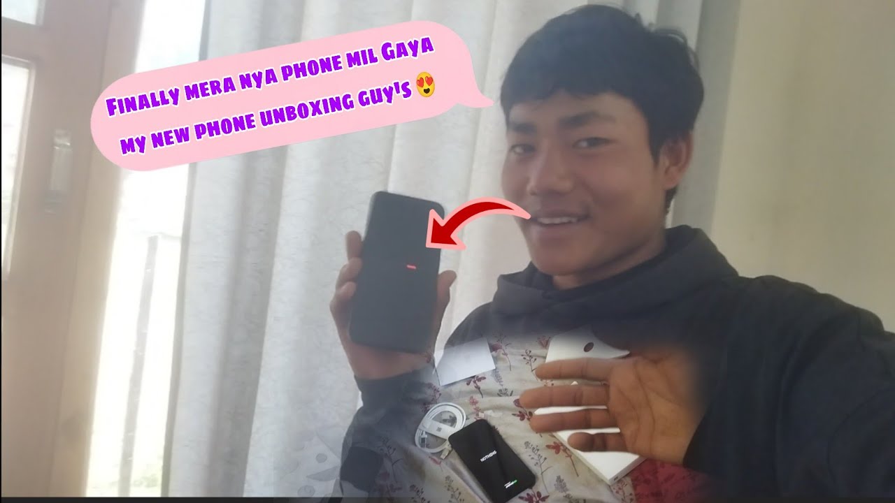 Finally mera nya phone mil Gaya 😀 || My new phone 📱 unboxing 😊 .