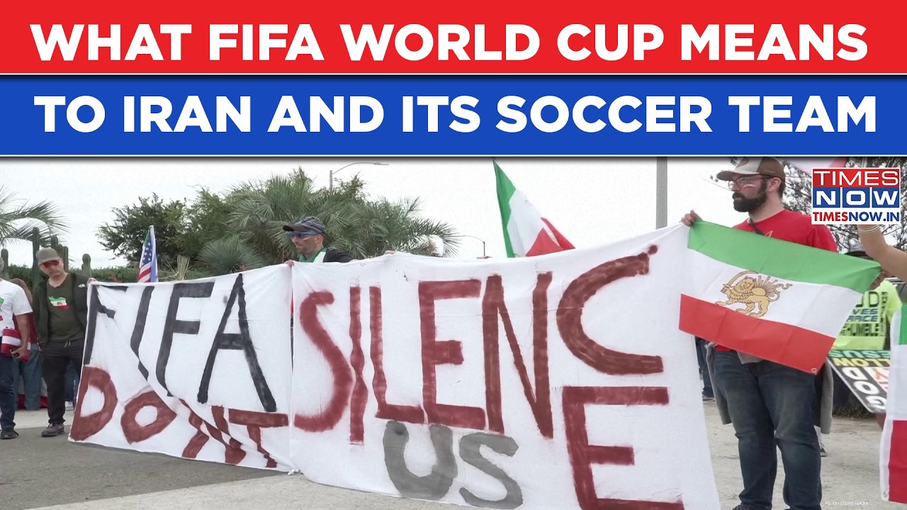 Iran Belgium Game Draw As Anti-Regime Protesters Rip Flags, Turn FIFA World Cup Clash Into Revolt