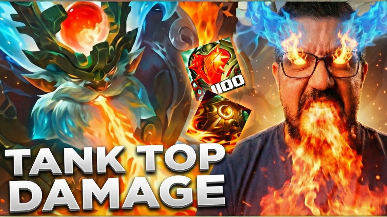 COMO ORNN TANKA TANTO E CAUSA TANTO DANO? - Wild Rift