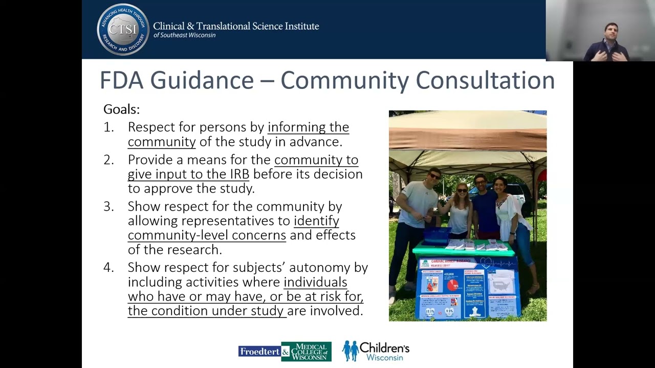 Research Coordinator Enrichment Series - 3/28/24 Exception From Informed Consent (EFIC)