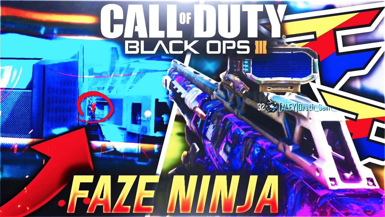 FAZE NINJA BLACK OPS 3 CRAZY SNIPING!! - INSANE BO3 SND SNIPING!