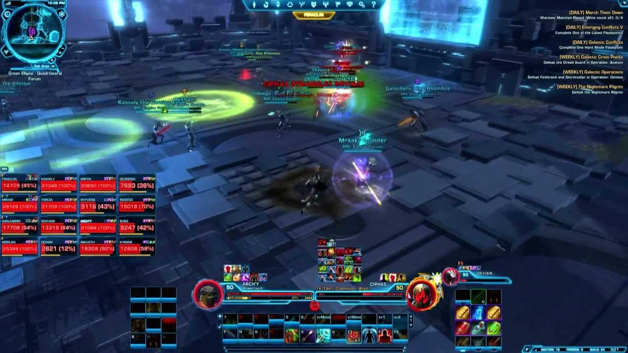 Terror From Beyond - 2nd boss [DPS POV] (16  man Hard Mode)