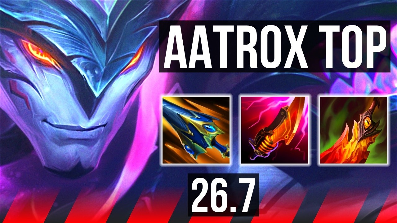 AATROX vs DARIUS (TOP) | Perfect KDA: 13/0/4 | KR Master | 26.7