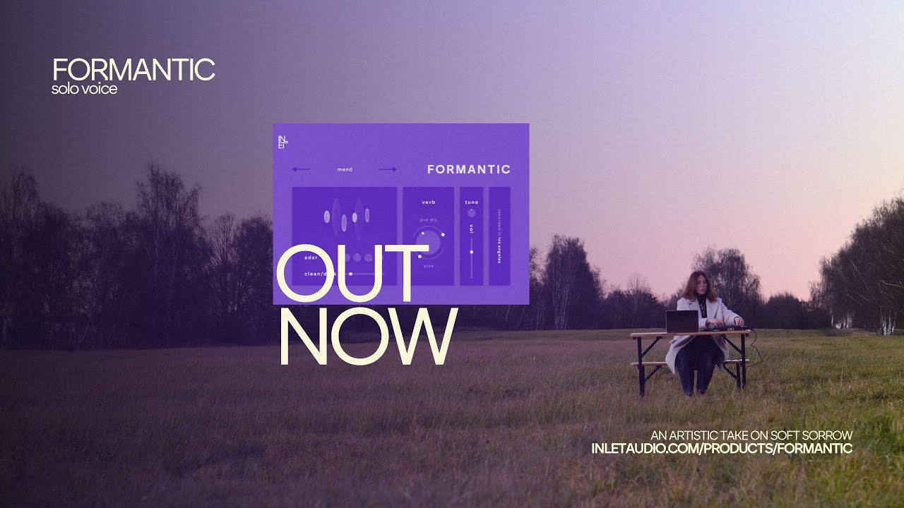 FORMANTIC vocal sample library - an artistic take on soft sorrow