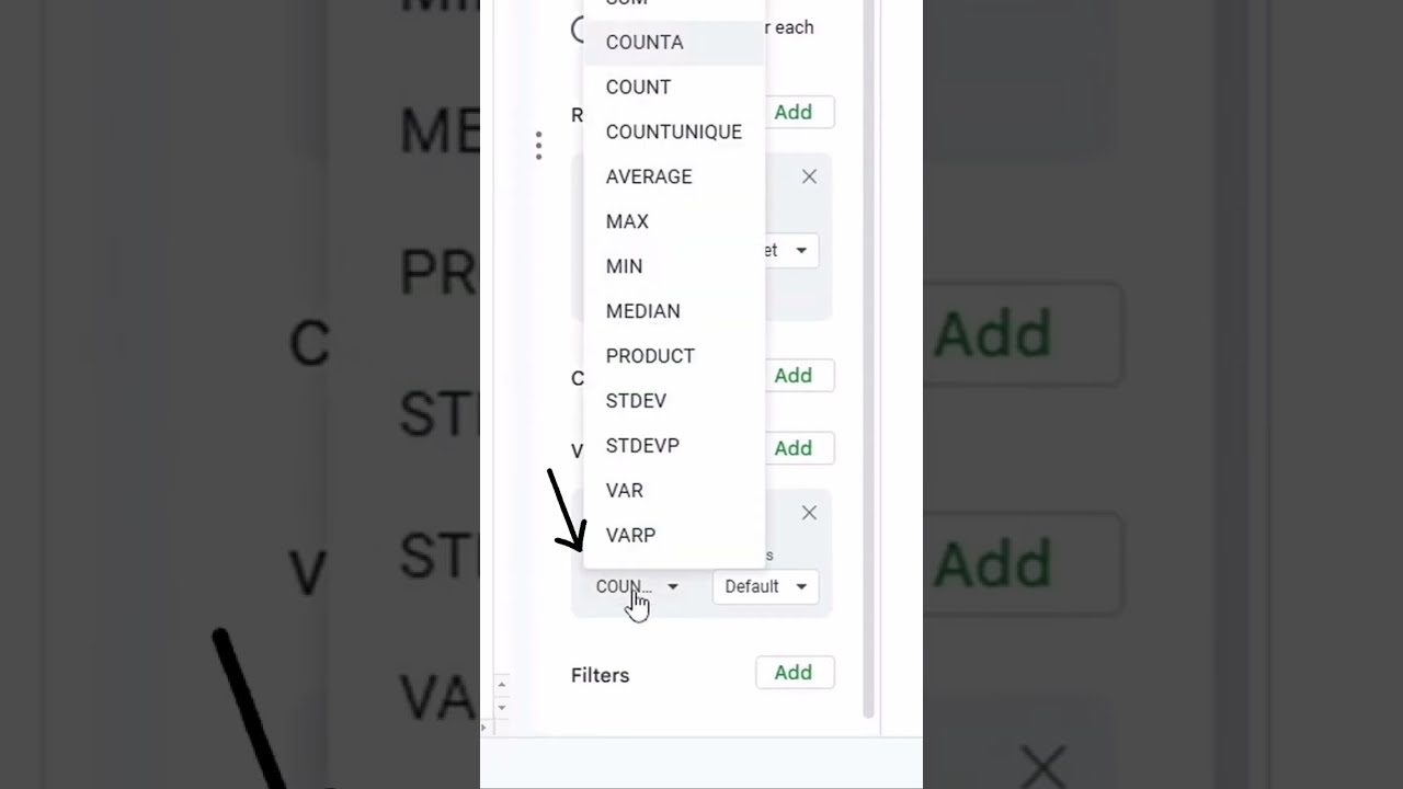 Лайфхак для создания сводных таблиц в Google Sheets‼️ #googlesheets