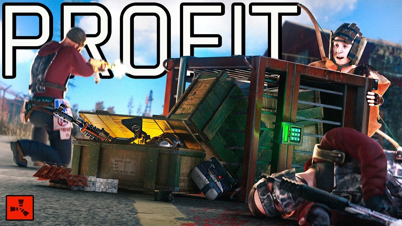 Perfect PROFIT From A CHINOOK CRATE CLUTCH! - Rust Solo Survival 2/3