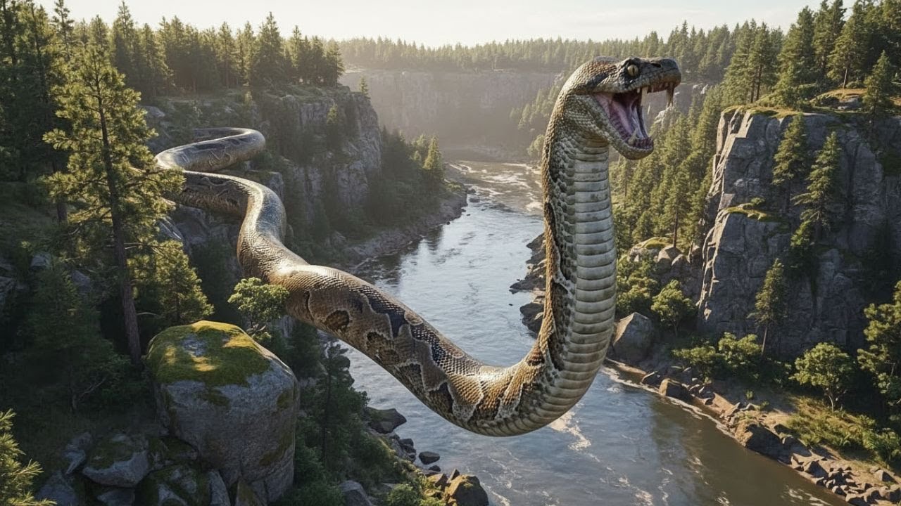 Prehistoric Human vs Titanoboa – The Most Dramatic Battle in Ancient History That Ended an Era