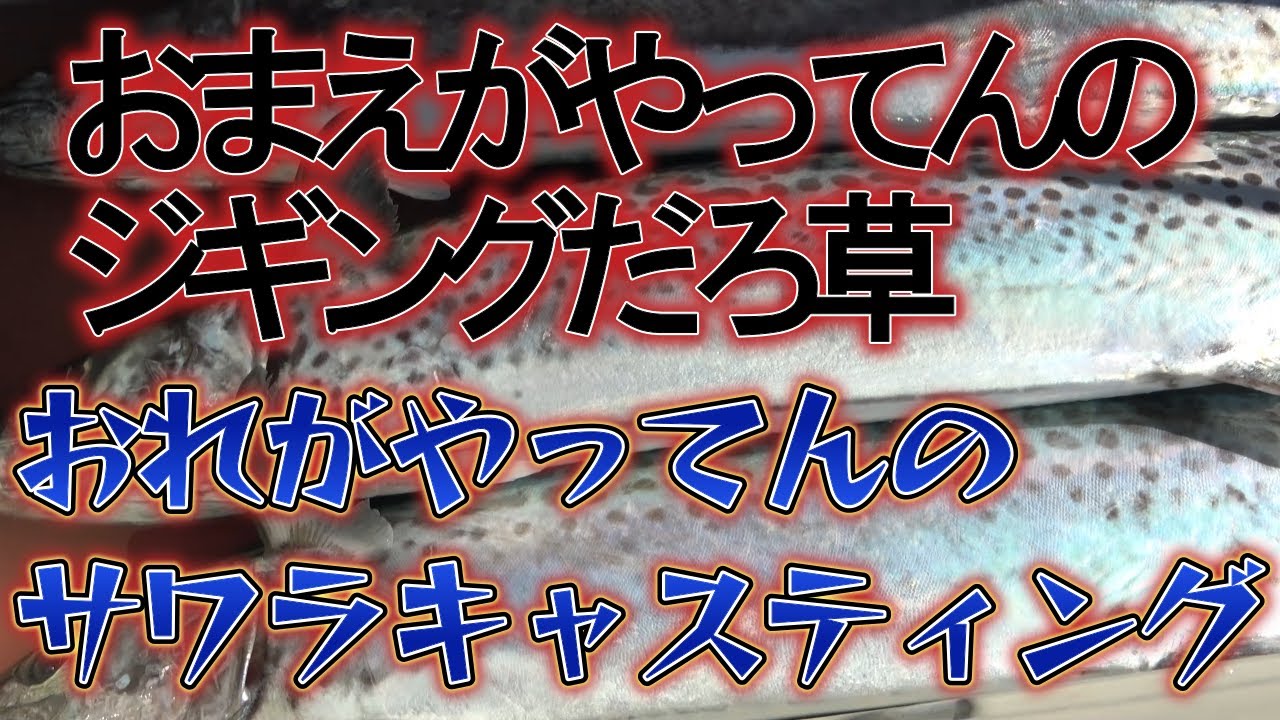 【サワラキャスティング】11/24　秋も深まりサワラの引きも強くなってきた！！伊勢湾奥四日市