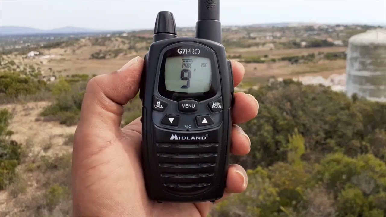 PMR 446 Algarve  12/09/2021 MIDLAND G7 PRO