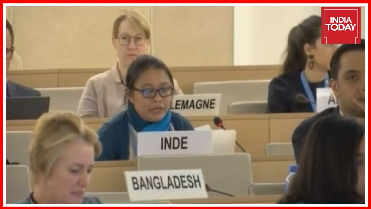 India Shames Pakistan Over Jammu & Kashmir At UN Rights Council Meet