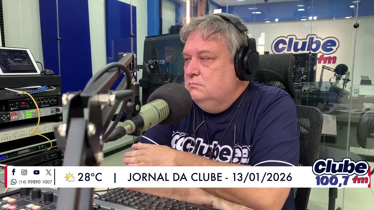 Jornal da Clube - 13/01/2026 - Edição do Almoço