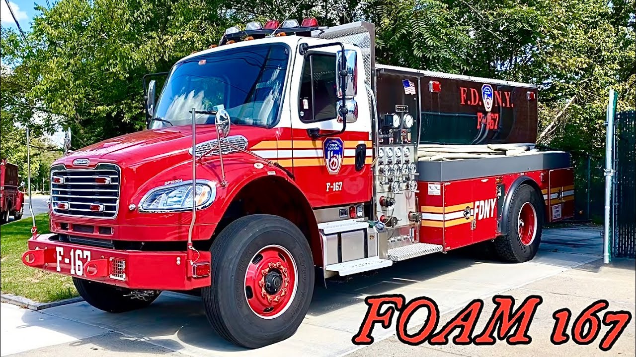 🌟FLEET FRIDAY 🌟 FDNY FOAM TANKER 167 - AFFF & HIGH EXPANSION FOAM