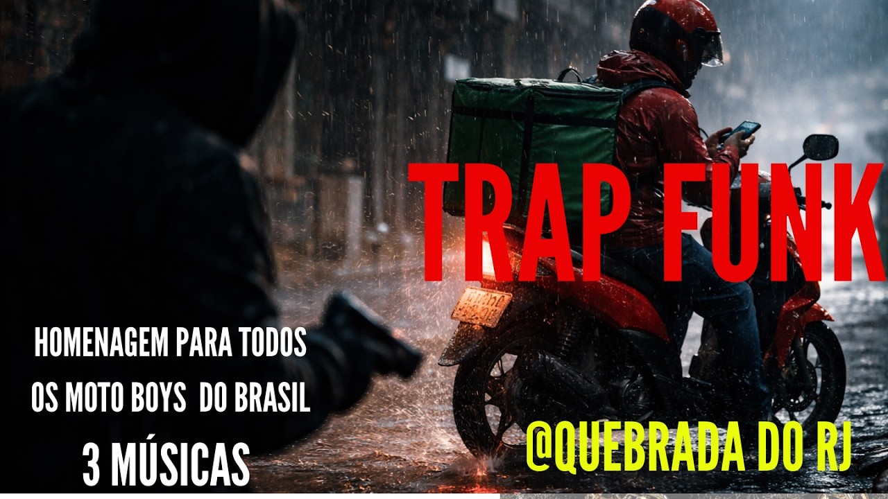 TRAP CONCIENTE COM 3 MÚSICAS HOMENAGEANDO  AOS MOTO BOYS DO RJ