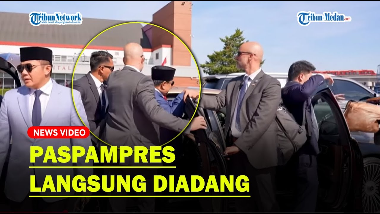 PENGAWALAN KETAT Prabowo di Kanada, Paspampres Indonesia Diadang❗