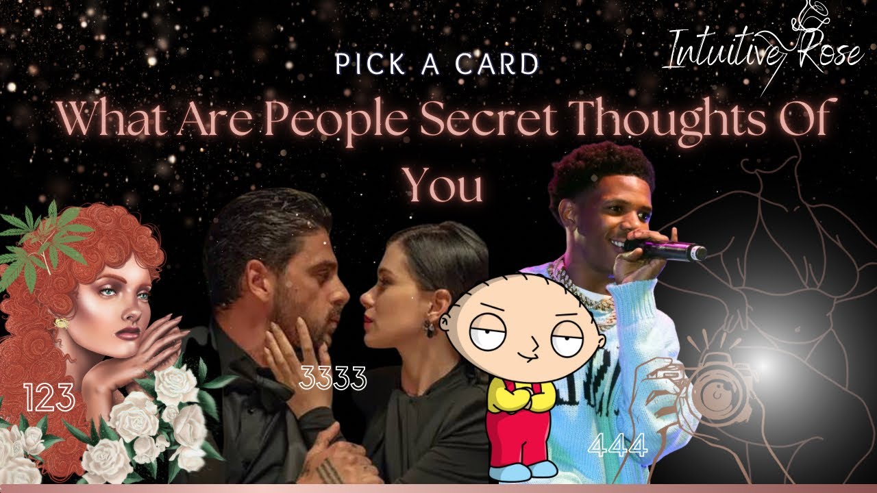 WHAT SECRET FEELINGS AND THOUGHTS DO PEOPLE HAVE OF YOU 🍃🔞💪🏽😍✨** Pick A Card**