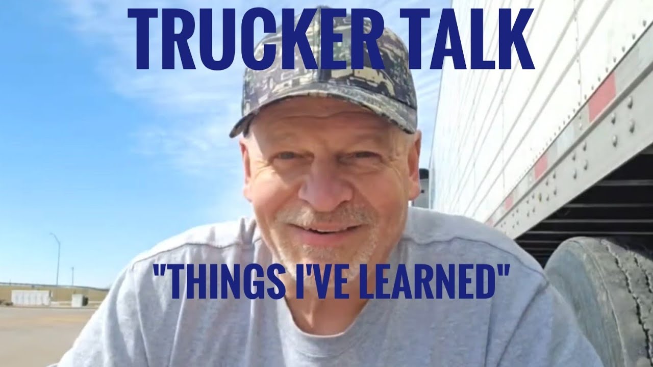 Things I've learned as a trucker. (Re-edit of yesterday's LIVE)  #truckdriver #truck #trucking 