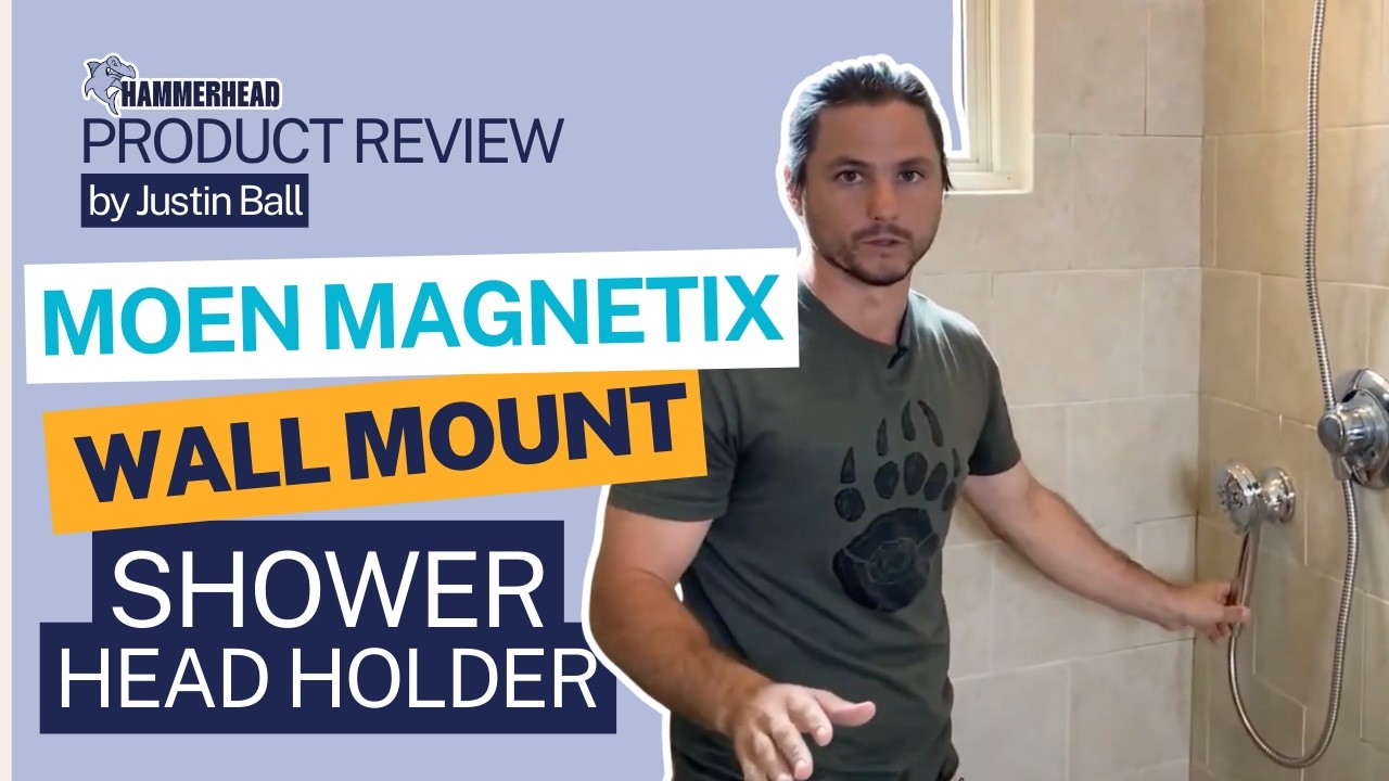 Обзор: настенный держатель для душевой лейки Moen Magnetix