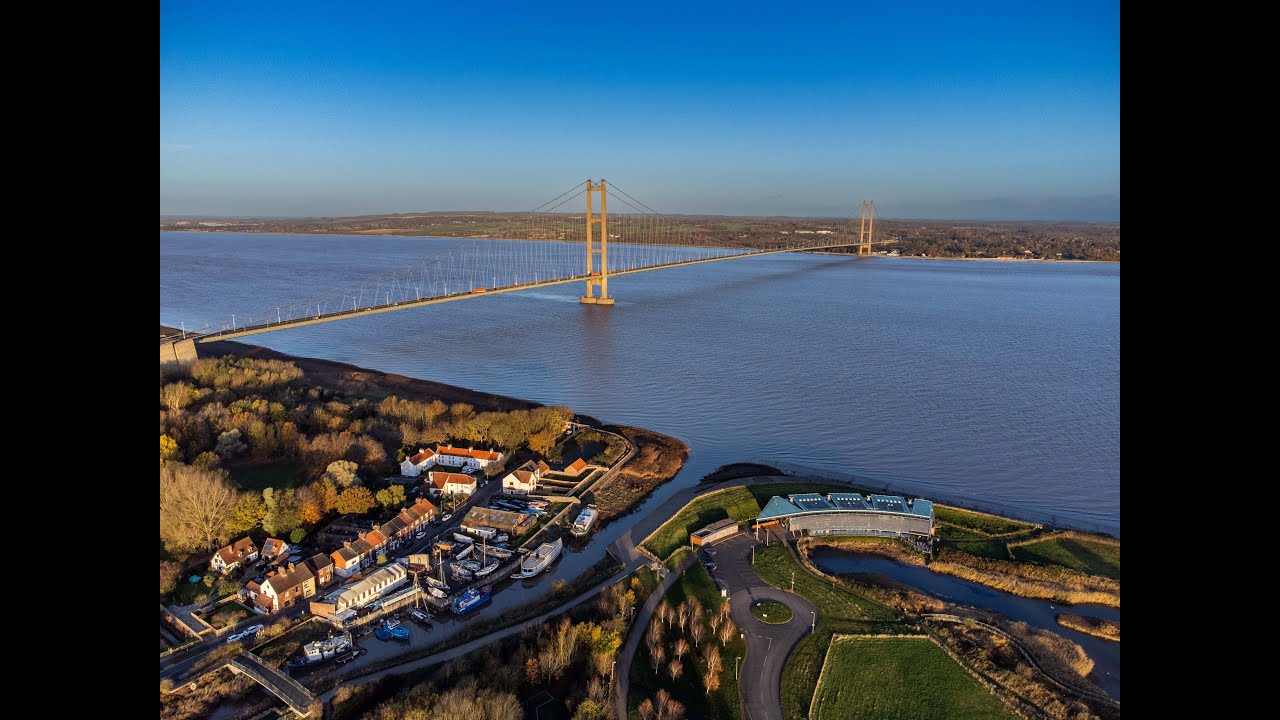 Humber Bridge By Drone