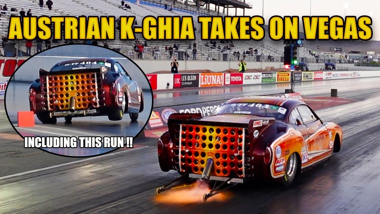439BHP N/A VW KARMANN GHIA RIPPING IT UP IN VEGAS