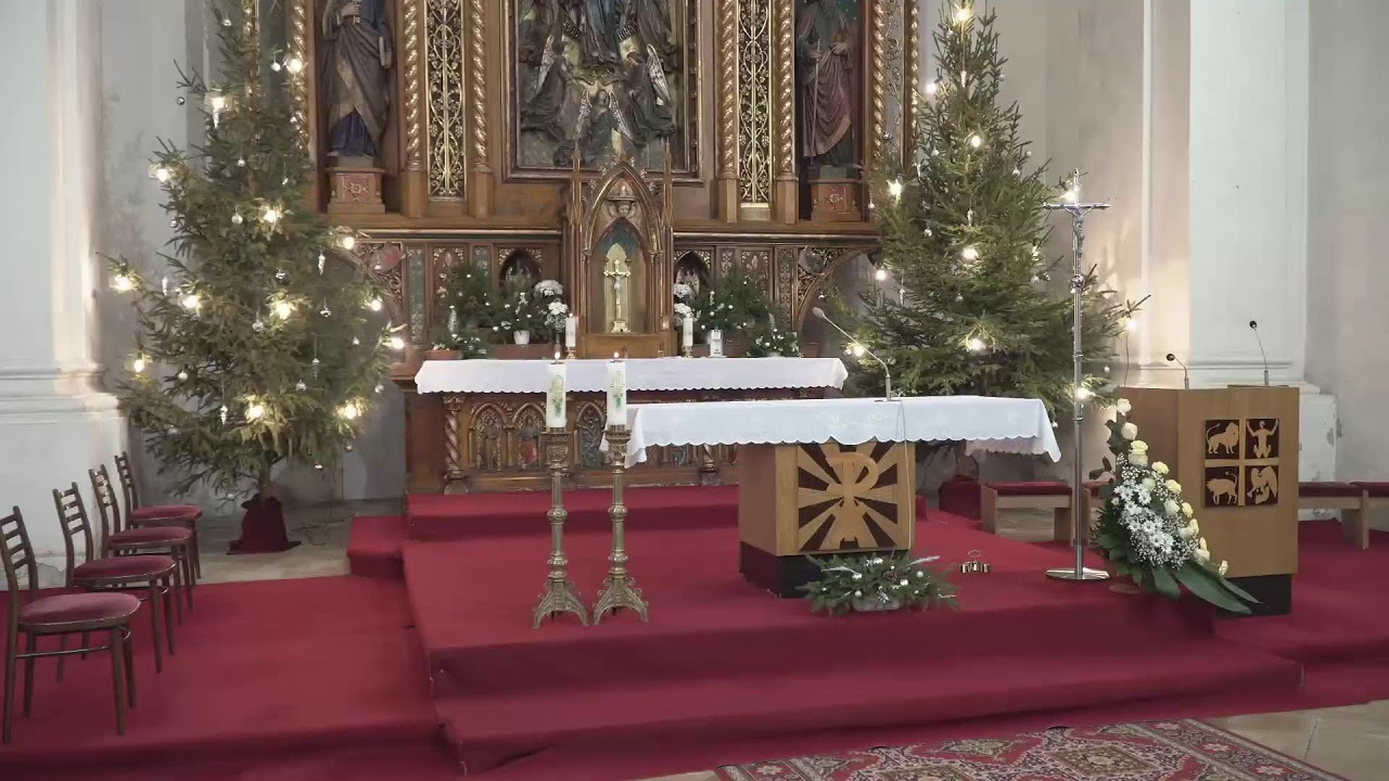 Živé vysielanie z farského kostola v SNV
