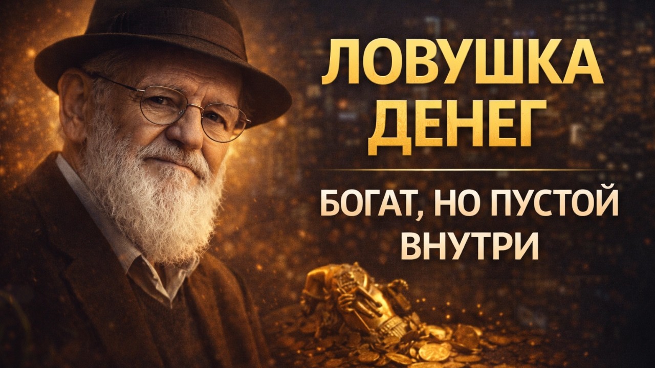 Духовная ловушка денег: Богат, но пустой внутри | Еврейская мудрость о настоящей свободе