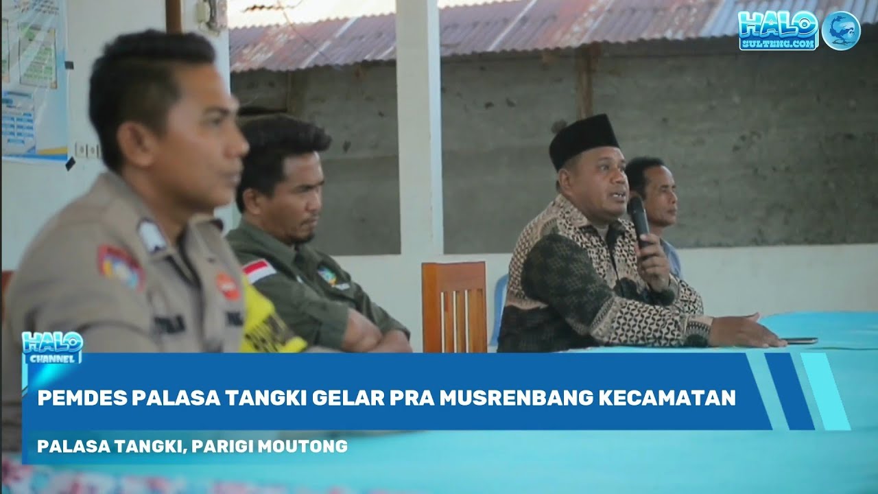 PEMDES PALASA TANGKI GELAR PRA MUSRENBANG KECAMATAN