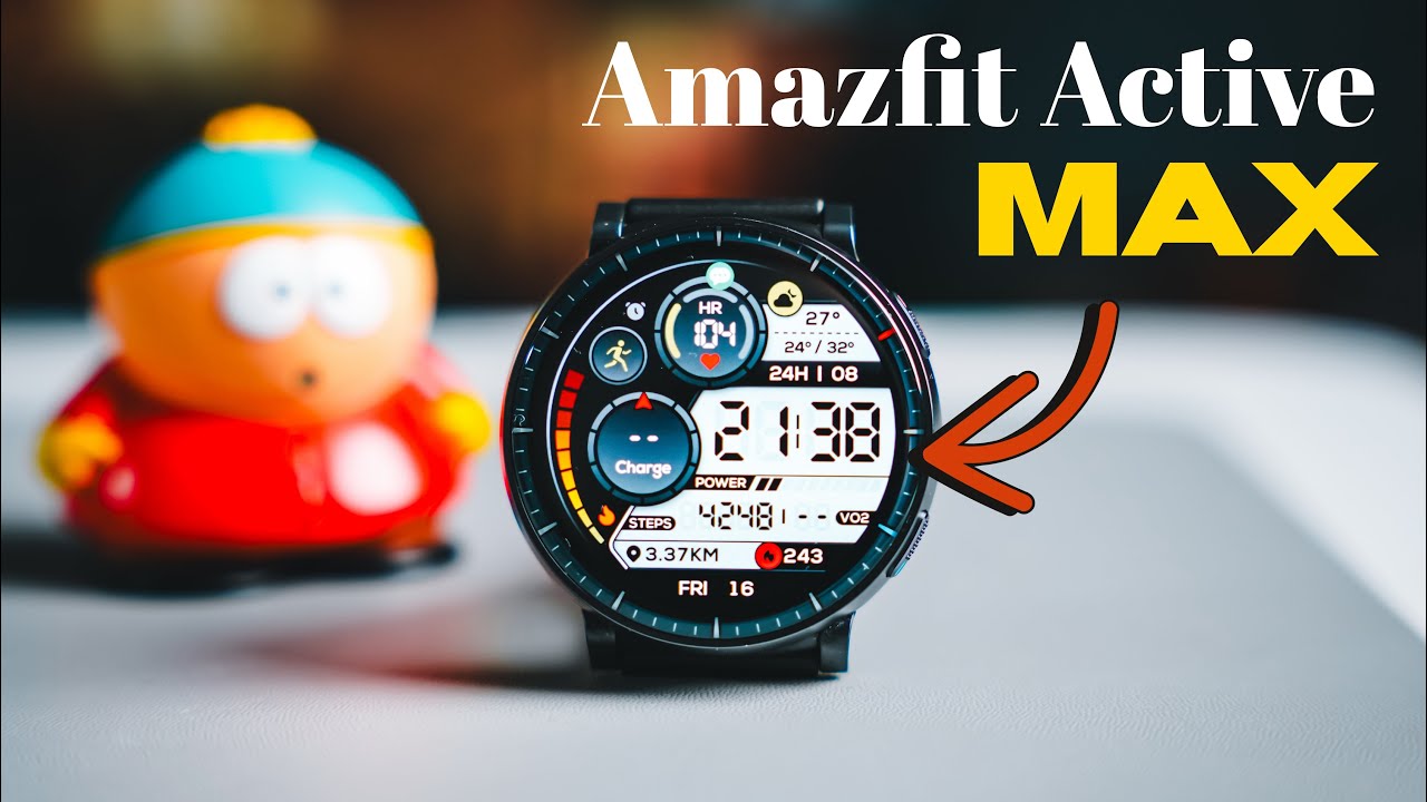 AMAZFIT Active Max: Bigger Display, Packed with Features, Affordable Price.