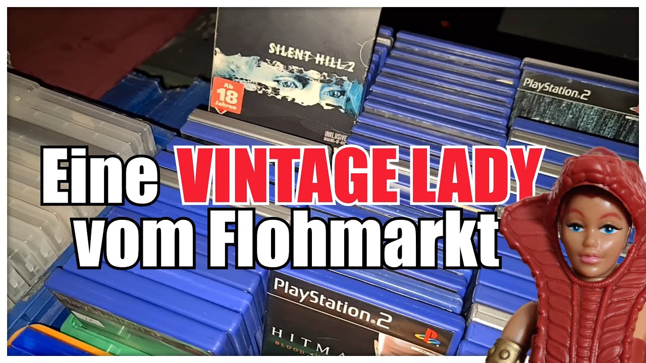 Eine VINTAGE LADY vom FLOHMARKT 😍 So ein Gold ist selten! Blu-Rays, MotU,  M.A.S.K, Videospiele!