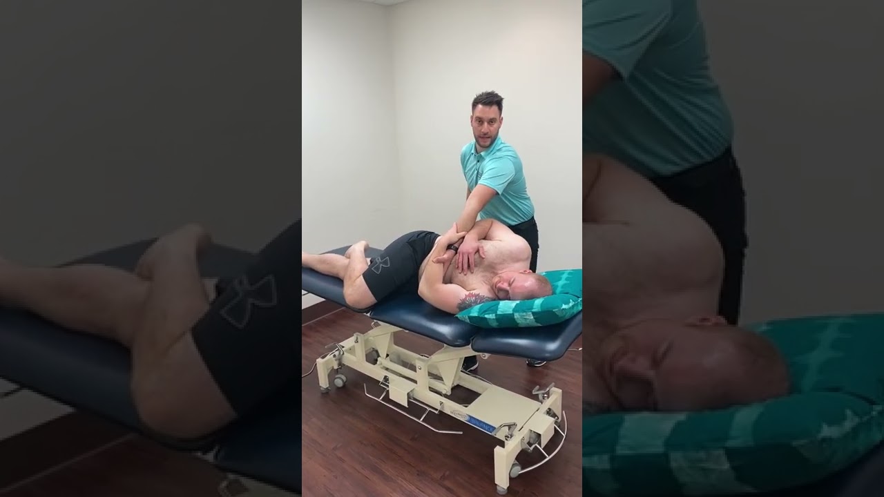 Lazy Man Lumbar SI Joint Manipulation