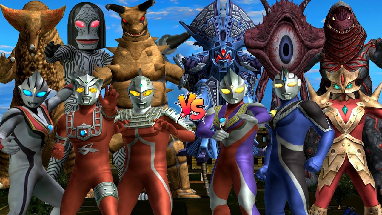 Ultraman Fighting Evolution3🔥Ultraman and monster combination battle#ufe3