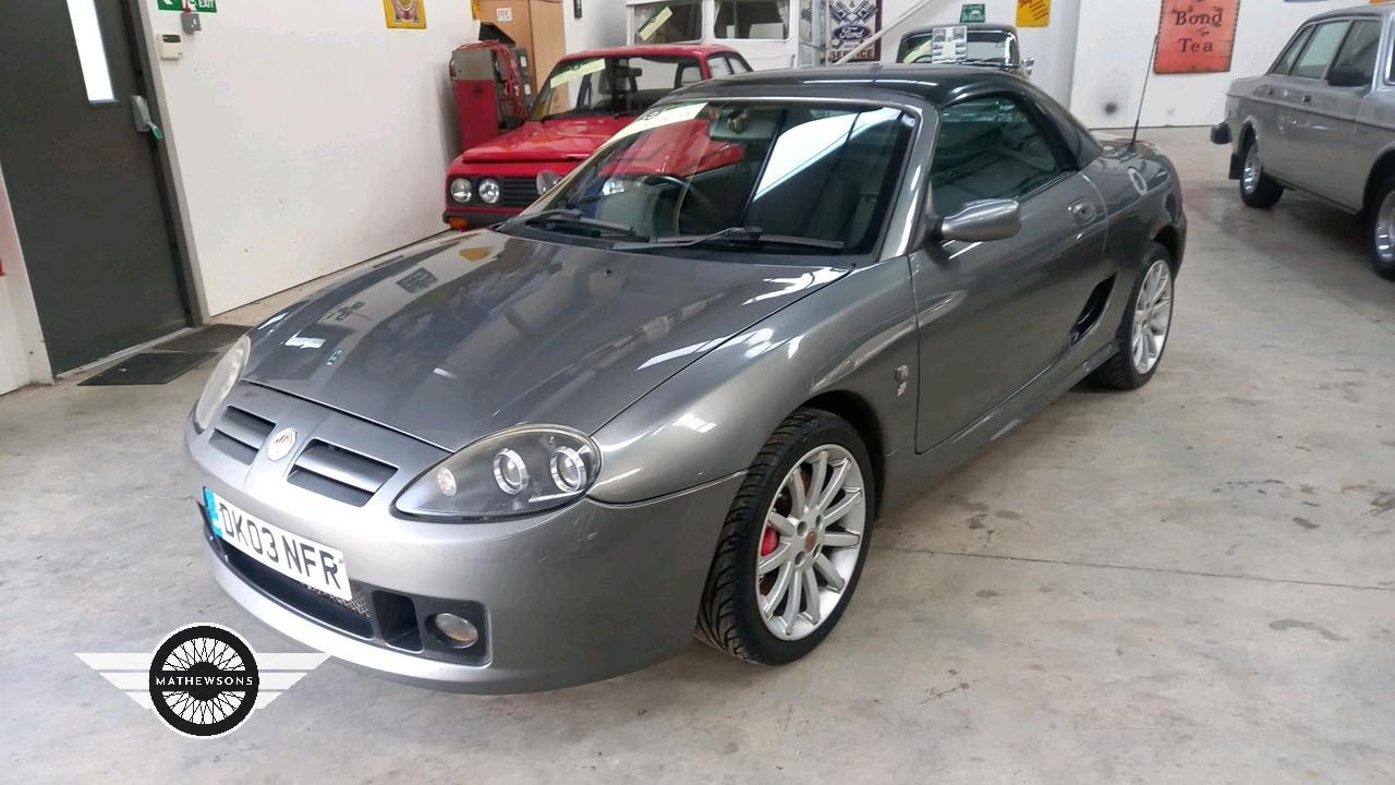 2003 MG TF | MATHEWSONS CLASSIC CARS | AUCTION: 12,13 & 14 MARCH 2025