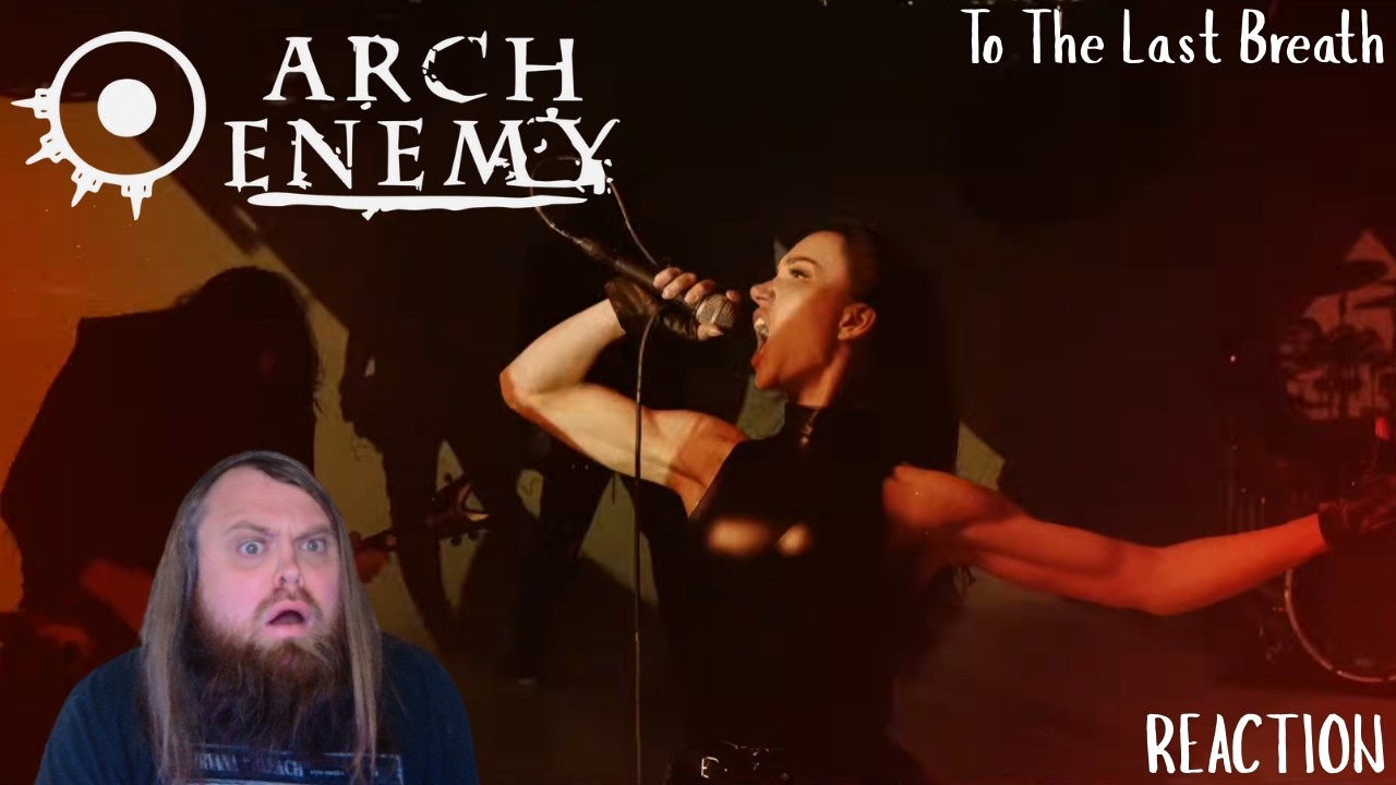 Simply AMAZING! ARCH ENEMY - To The Last Breath (REACTION)