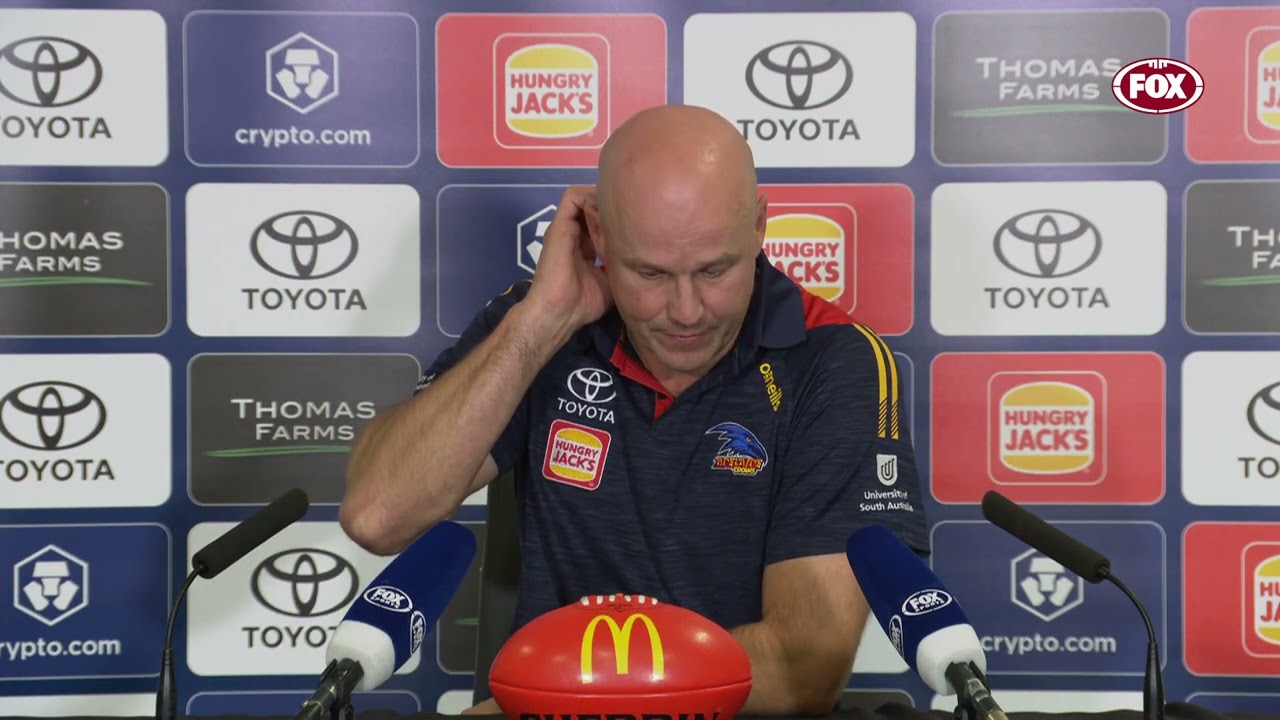 Adelaide Crows Press Conference | Round 11, 28/05/23 | Fox Footy