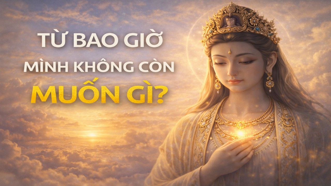 Bao lâu rồi bạn không thật sự muốn điều gì?