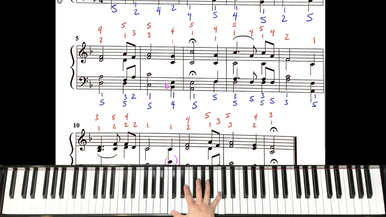 Hymn 32 Virginia Harmony RH Play Along Demo