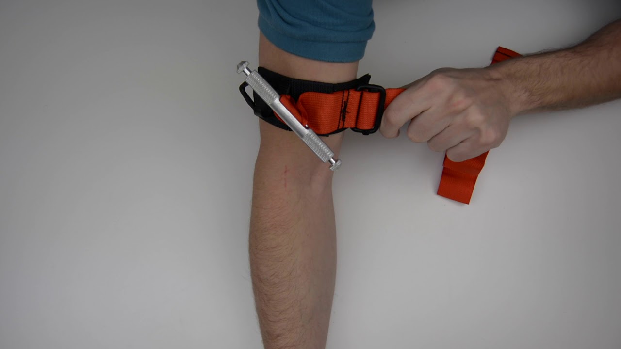 Tourniquet Application - First Aid Only