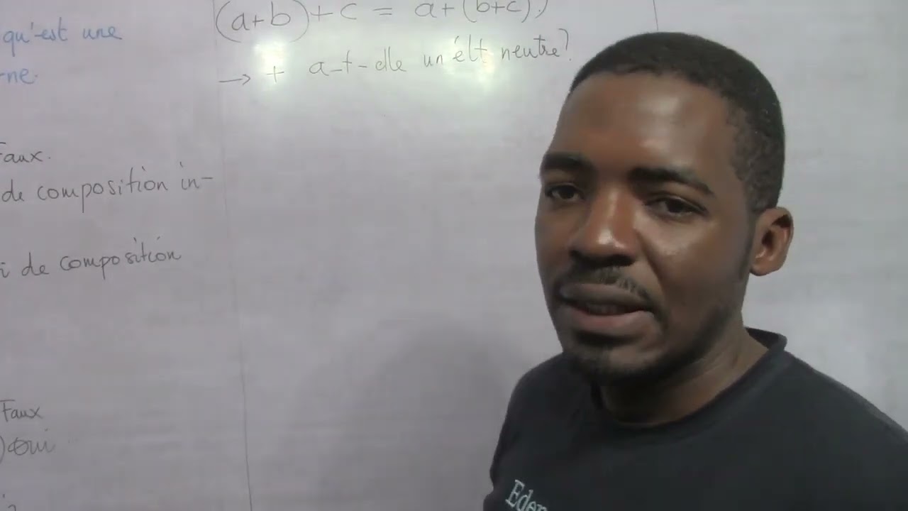 Application De La Notion De Loi De Composition Interne