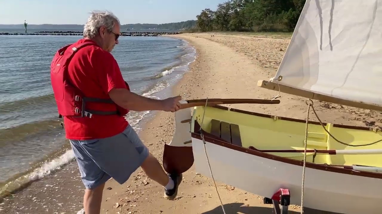 Nutshell Pram EXCUSE ME 22 Sep 22 Dolphin Watch and Sail Trial Notes