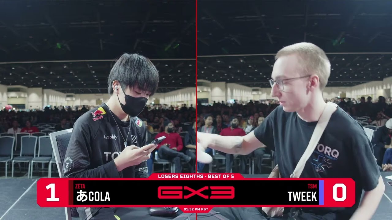 ZETA | あcola (Steve) vs TSM | Tweek (Diddy Kong) - Losers Top 8 - ULTIMATE SINGLES | GX3