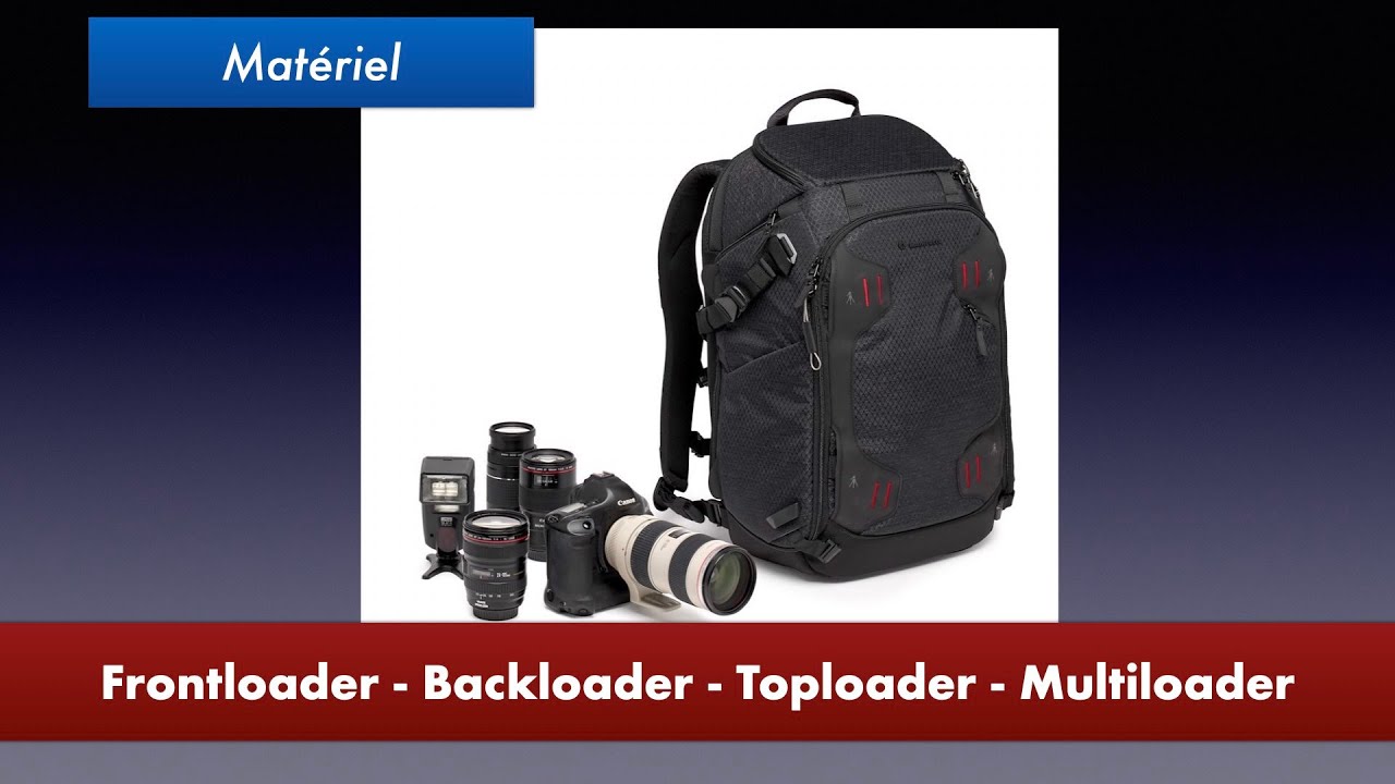 Les différents sacs photo Pro Light Manfrotto - Un grand sac