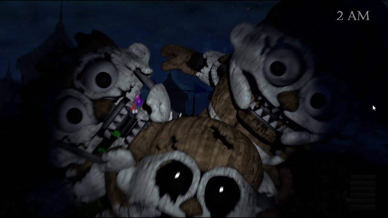 THE 3 BIDYBAB'S JUMPSCARE // Baby's Nightmare Circus